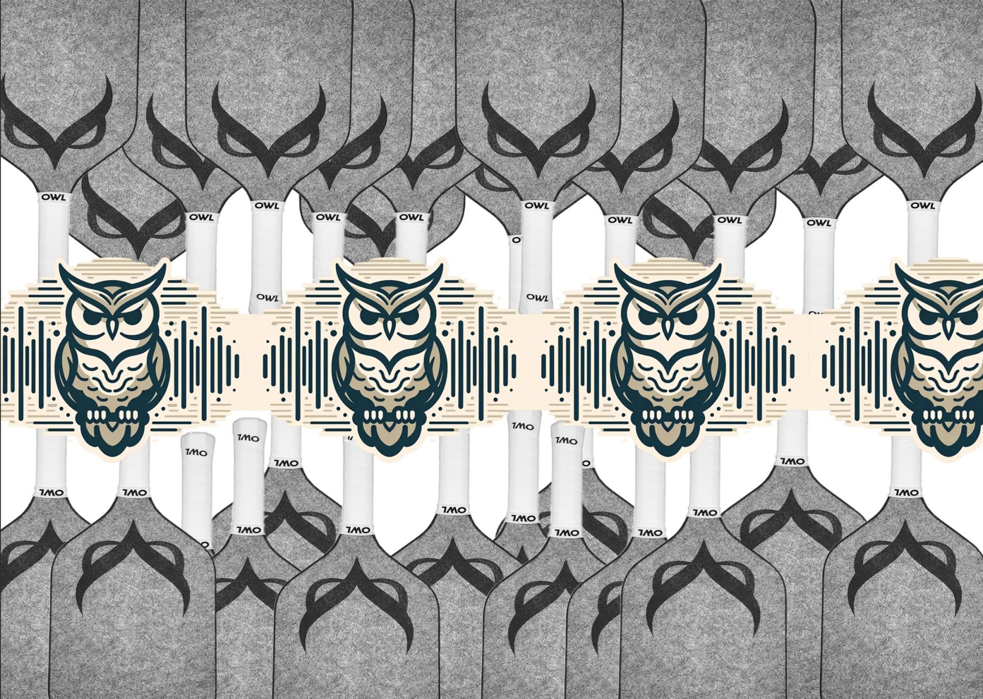 owl sport paddle illustration