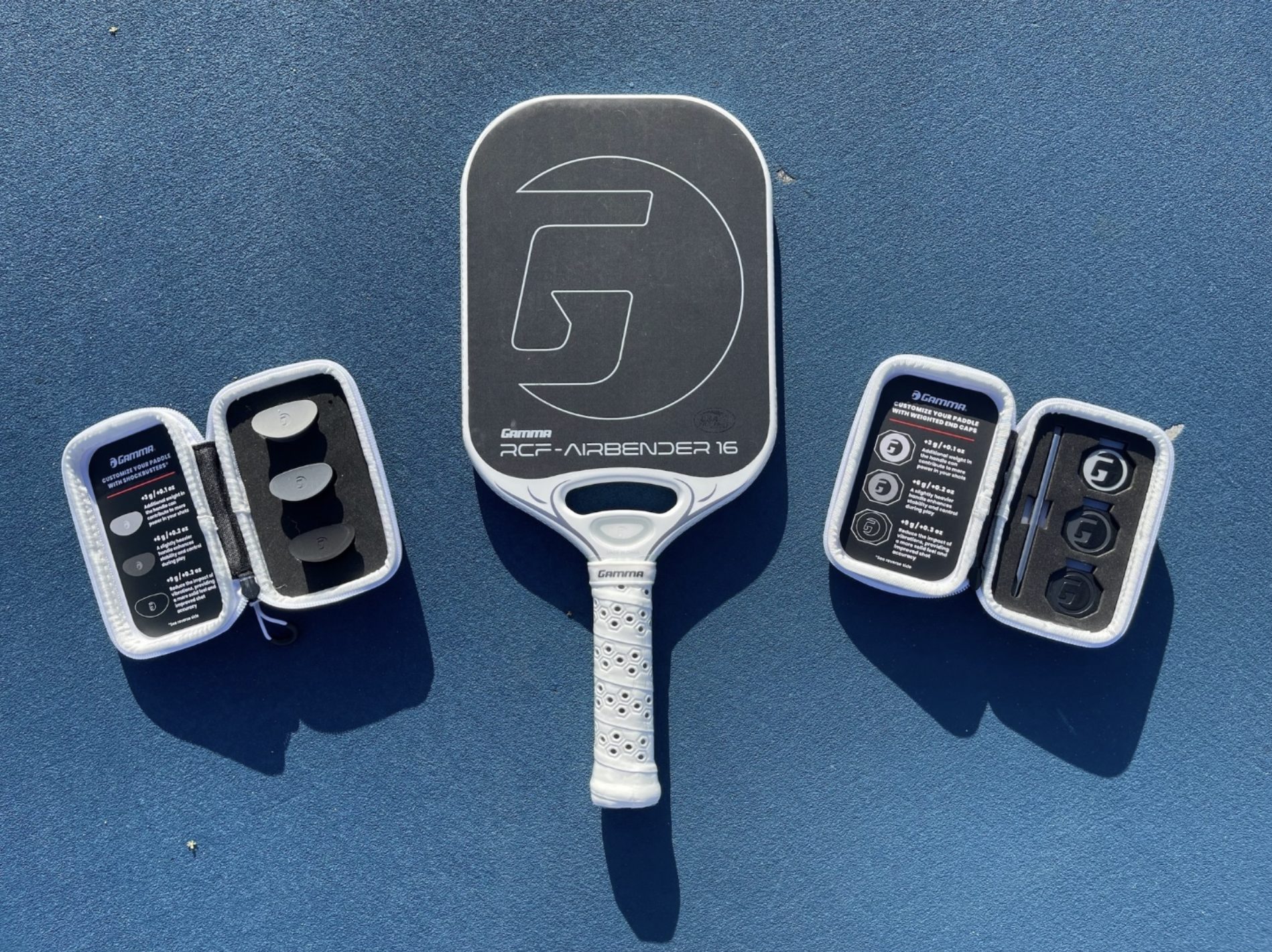 gamma Airbender paddle and parts
