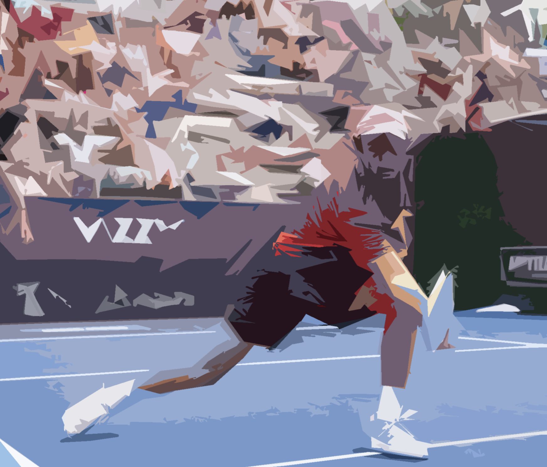James Ignatowich reaching for a ball